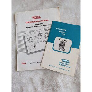 EICO Model 944 Construction And Instruction Manual Flyback XFMR And Yoke Tester